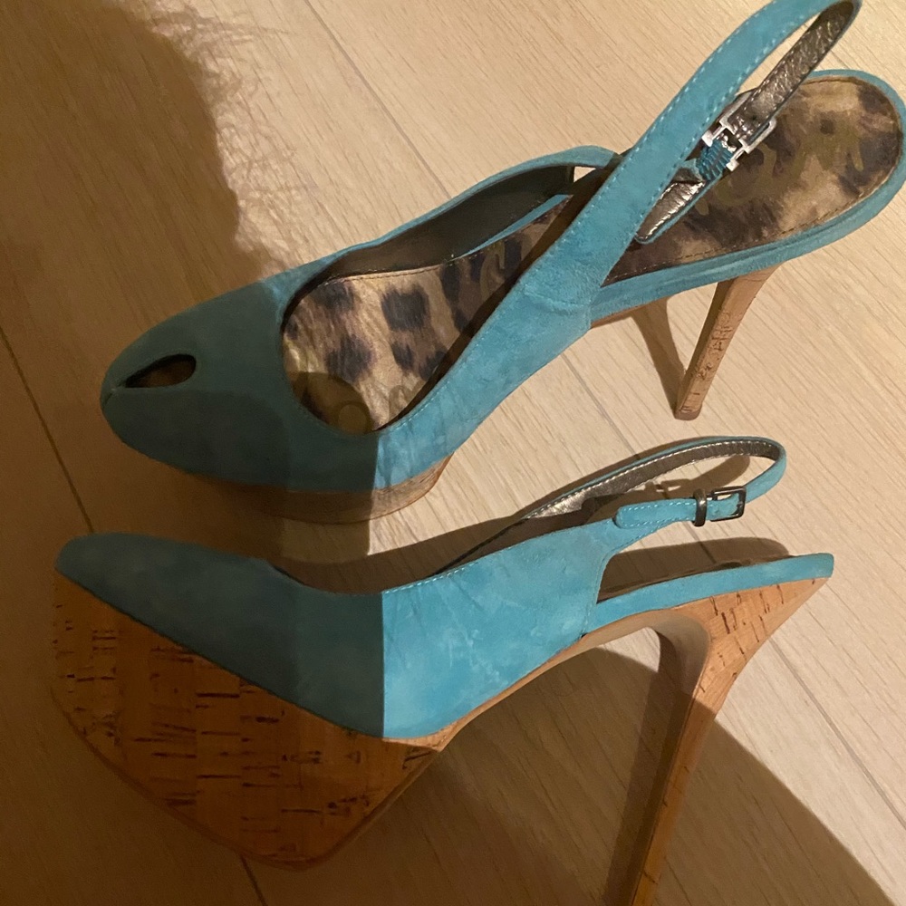 Sam Edelman peep toe shoes